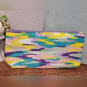 Clinique Multicolor Cosmetic Bag 9x5x2.5 New